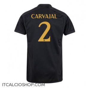 Real Madrid Daniel Carvajal #2 Terza Maglia 2023-24 Manica Corta